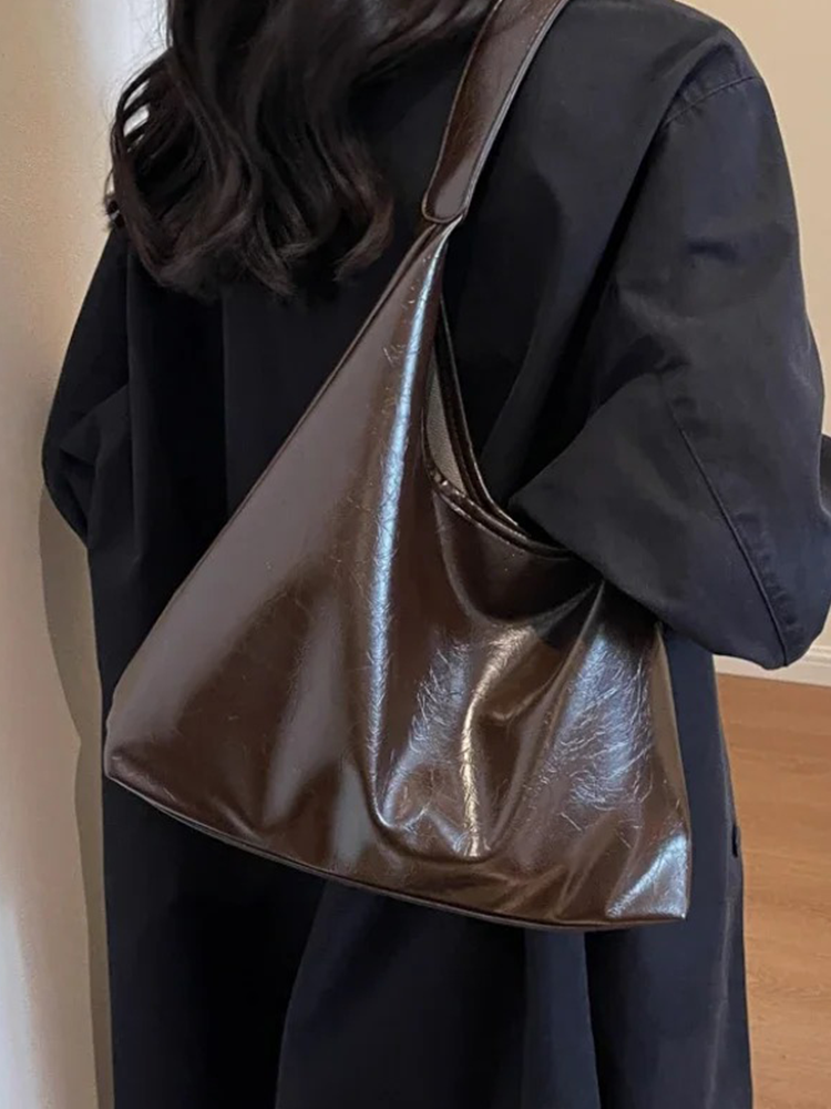 Phaedra Ladies PU Leather Shoulder Bag | Handbag-Elly Rose