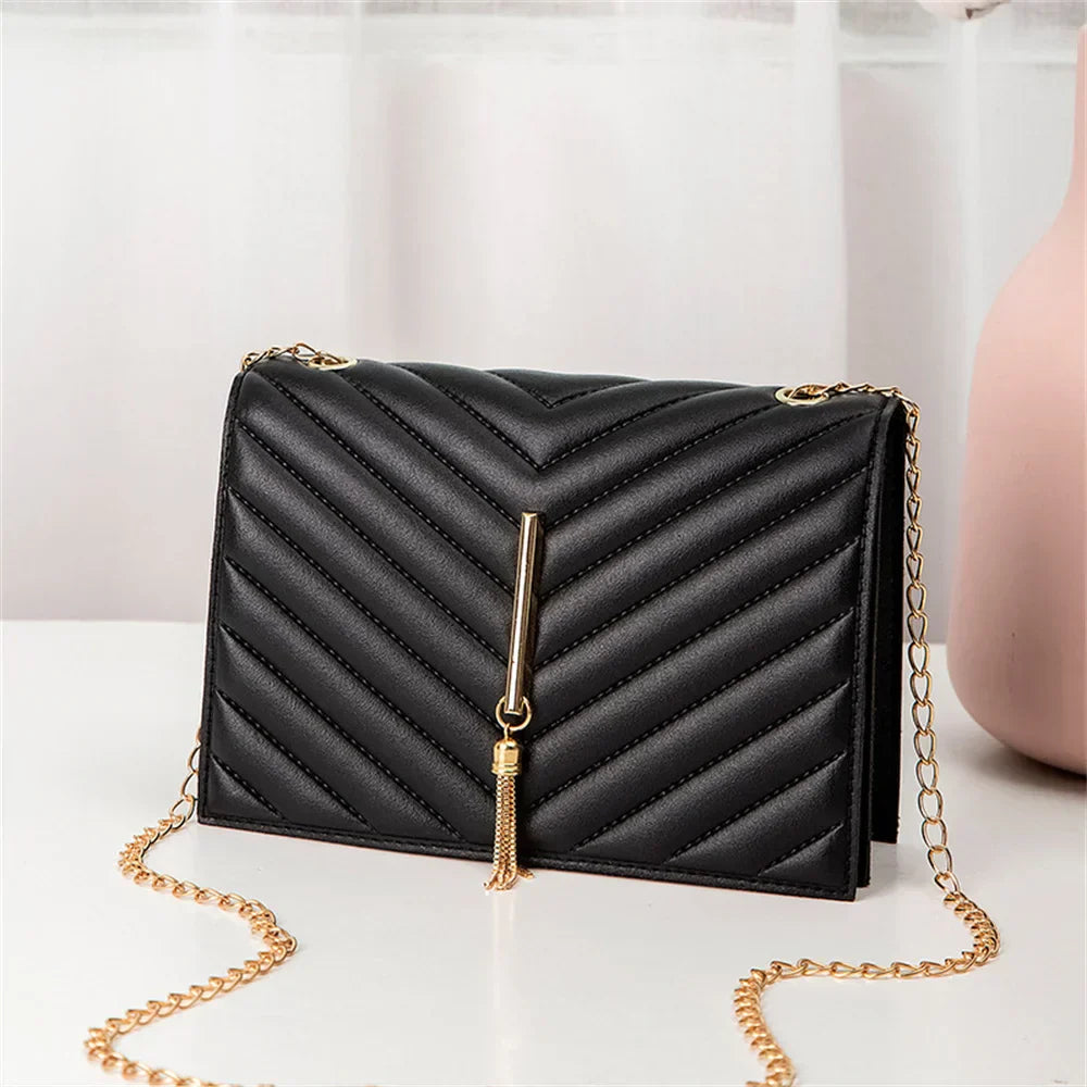 Smile Fashion tassel shoulder bag-Elly Rose