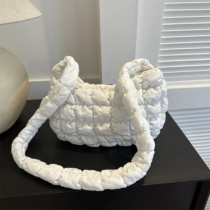 MarisaLuxe Elegant padded shoulder bag-Elly Rose