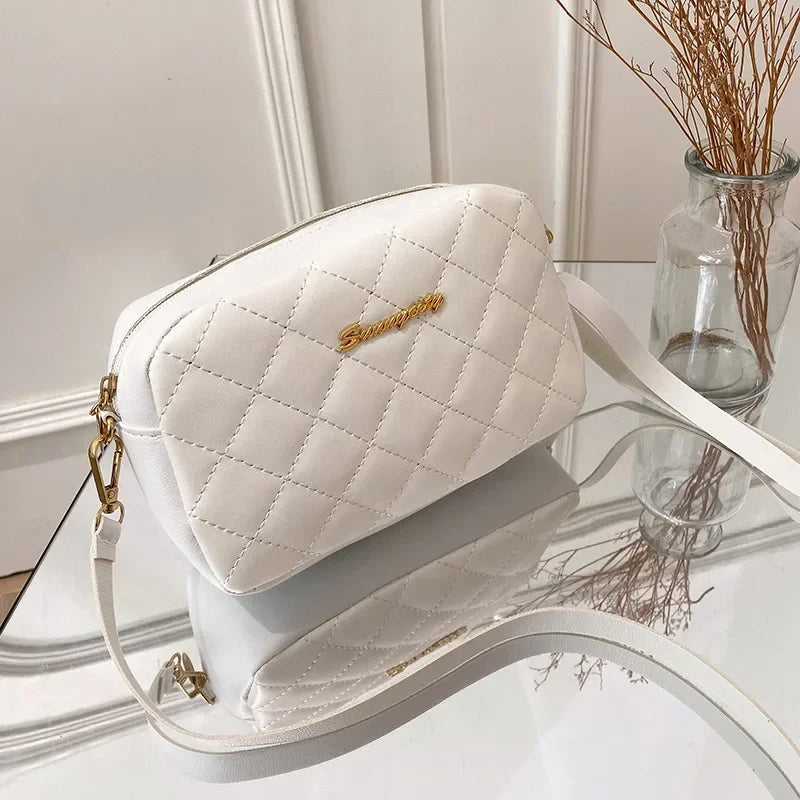 EleganceLuxe Lingge shoulder bag-Elly Rose
