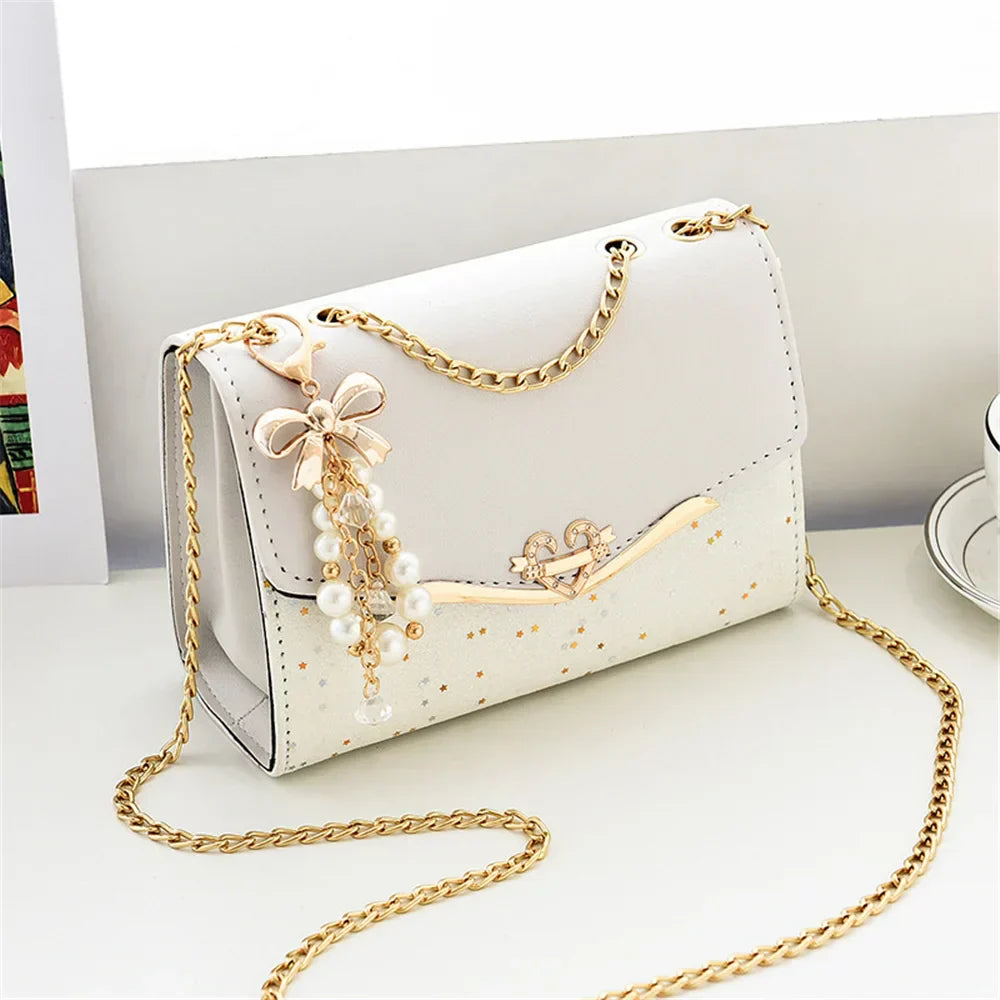 MiraBelle Glitter Shopping Bag-Elly Rose