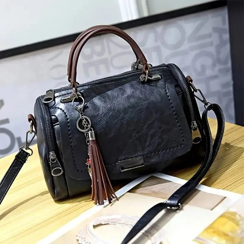 Fade - Tassel Handbag-Elly Rose