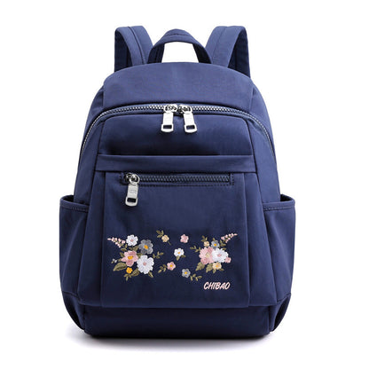 Collene | travel backpack embroidered with flowers-Elly Rose