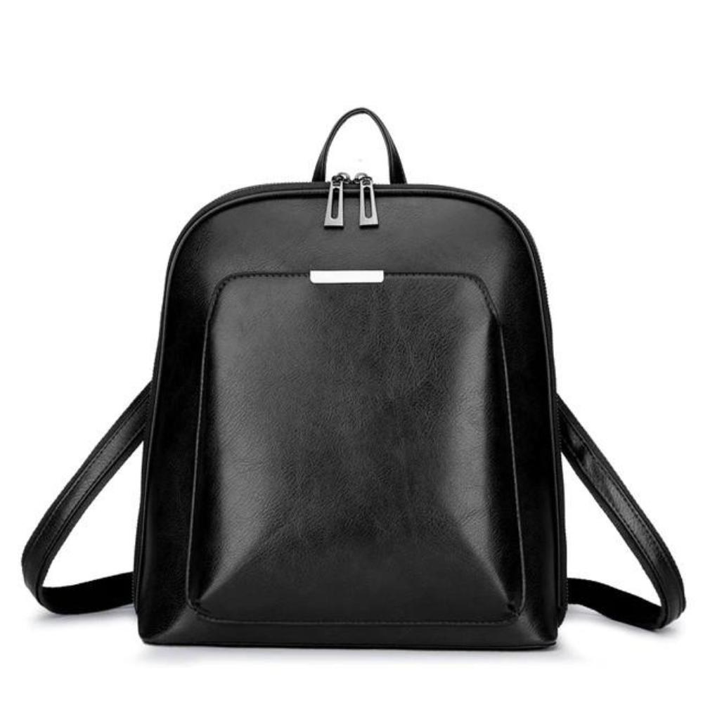 Classic Double-Zip Backpack - Sleek Design-Elly Rose