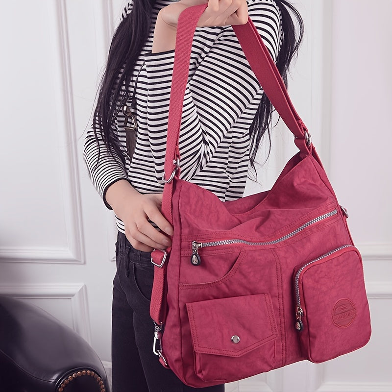 CarryFit - Nylon body bag with adjustable strap-Elly Rose