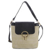 Women's woven beach bag - Sage-Elly Rose