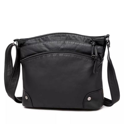 JansenStyle Anna - Leather shoulder bag-Elly Rose