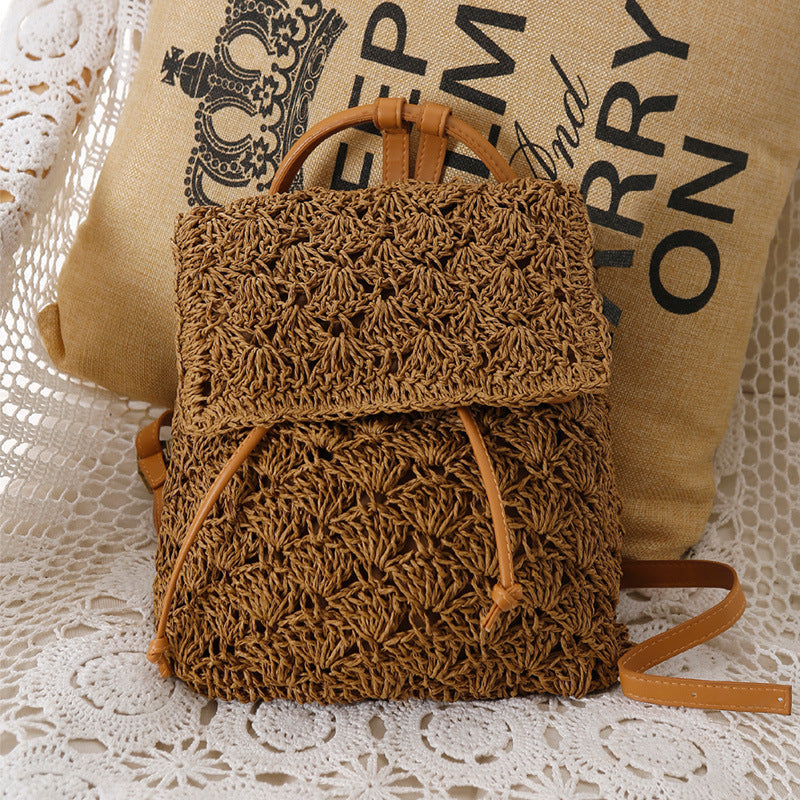 SoSun - Wicker bag for beach vacations-Elly Rose