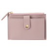 Velvet leather mini wallet | Compact and trendy-Elly Rose
