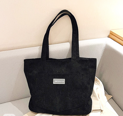 Corduroy shoulder bag - Daphne-Elly Rose