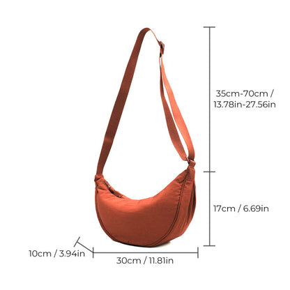 CrescentBag - Chic Crescent Handbag-Elly Rose