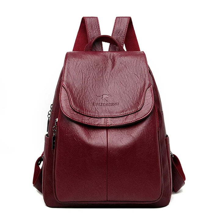 Leilani - Secure Leather Backpack for Elegant Women-Elly Rose