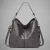 Cecile | Elegant leather messenger bag with large interior-Elly Rose