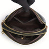 Mila Litchi Embossed Crossbody Bag-Elly Rose
