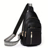 Hazel Vintage Chest Crossbody Bag-Elly Rose