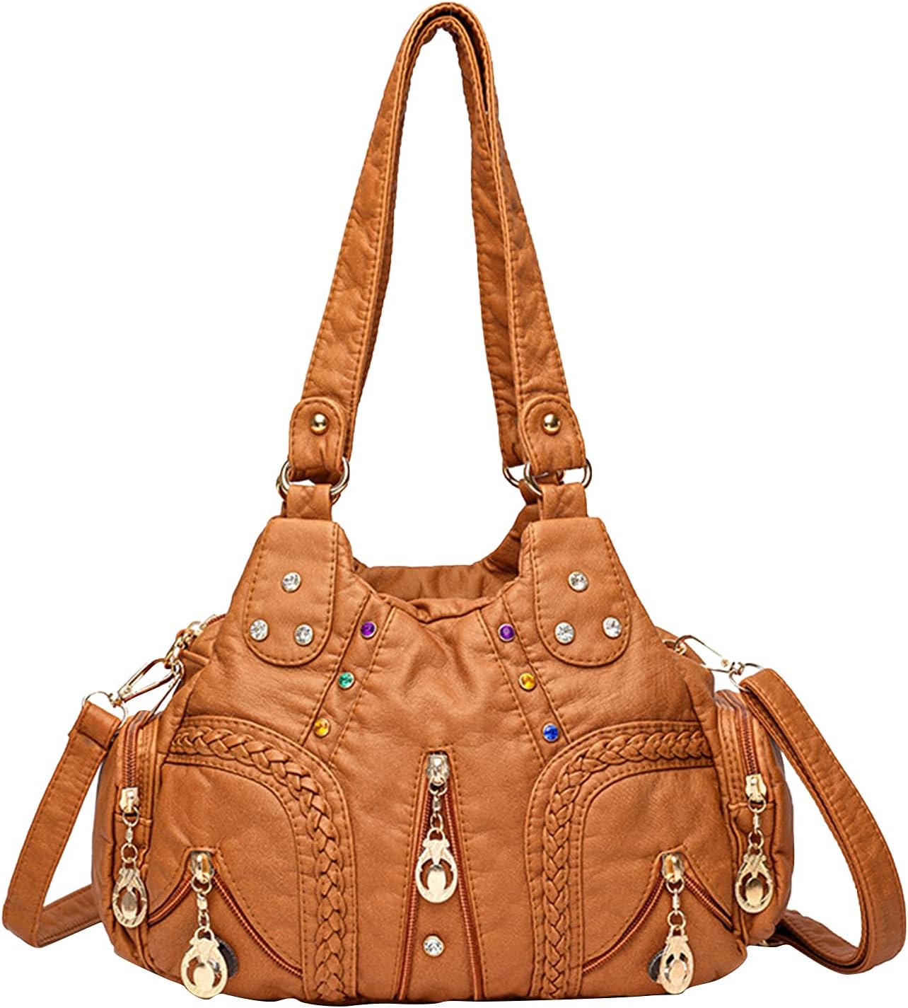 Adira - Elegant shoulder bag with multiple compartments-Elly Rose