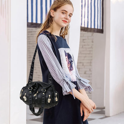 Adira - Elegant shoulder bag with multiple compartments-Elly Rose