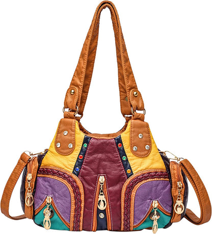 Adira - Elegant shoulder bag with multiple compartments-Elly Rose