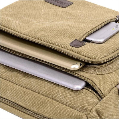 ClassicLine - Timeless canvas shoulder bag-Elly Rose