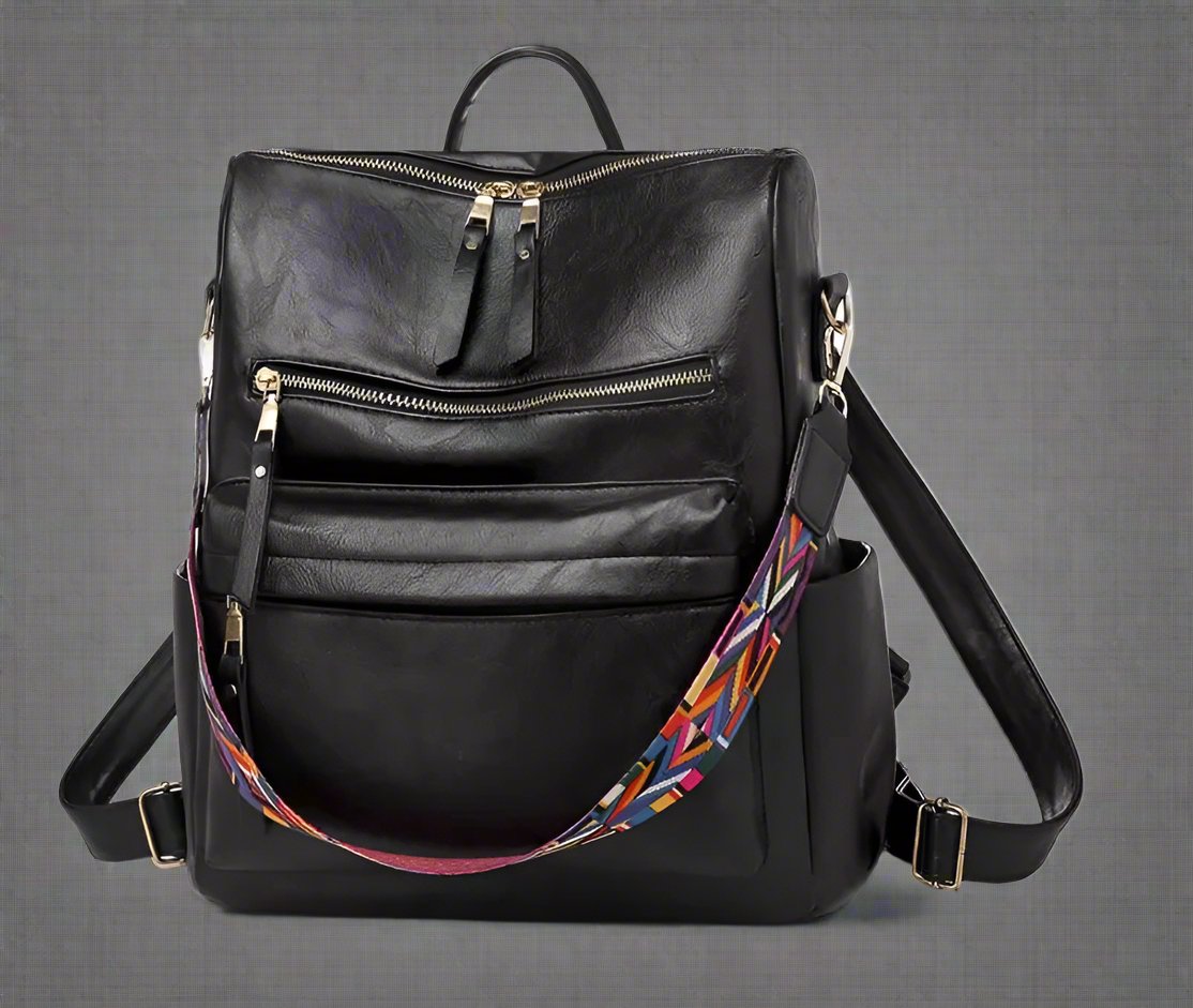 Zosia | Leather backpack-Elly Rose