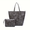 Renee’s Retro Softness | Large Capacity Tote Bag-Elly Rose