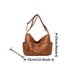 Muriel - Vintage leather shoulder bag-Elly Rose