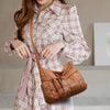Muriel - Vintage leather shoulder bag-Elly Rose
