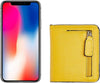 Deluxe leather compact wallet for ladies with RFID blocking - Elvira-Elly Rose