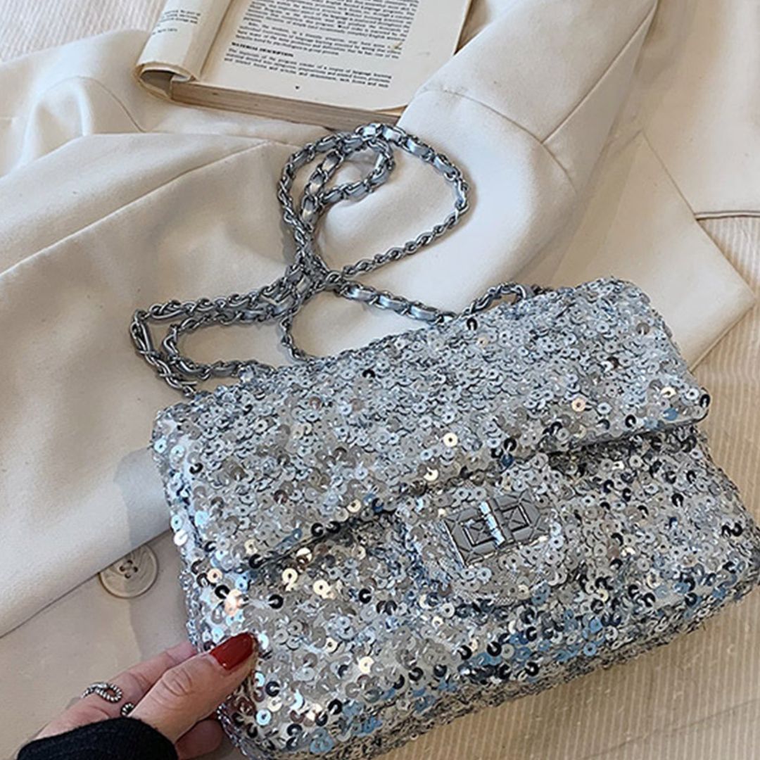 Evening bag with sequins - Jayla-Elly Rose