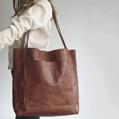 Dagmar - Elegant leather handbag-Elly Rose