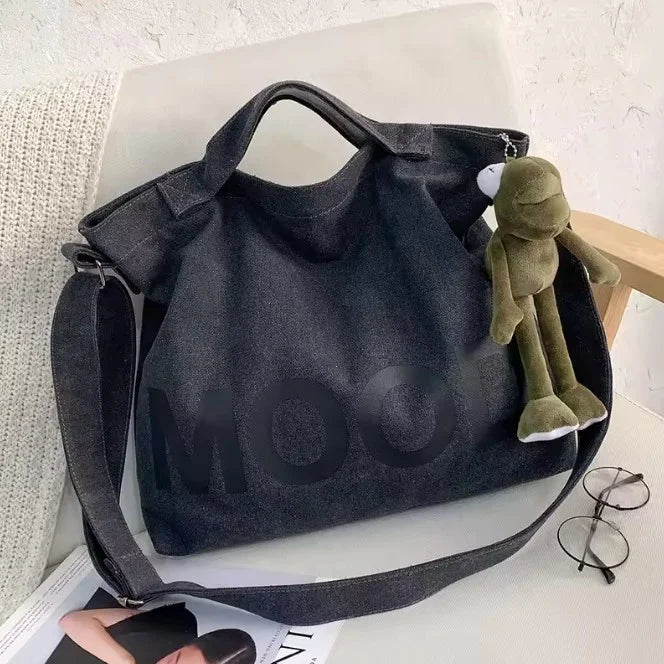 LUNA - Large canvas bag-Elly Rose