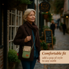 Lysandra - Retro canvas shoulder bag