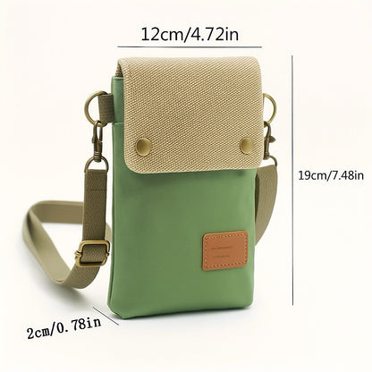 Lysandra - Retro canvas shoulder bag