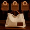 Billie's Bag | Simple canvas shoulder bag