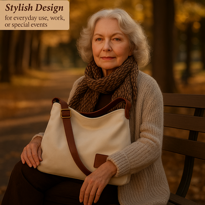 Billie's Bag | Simple canvas shoulder bag