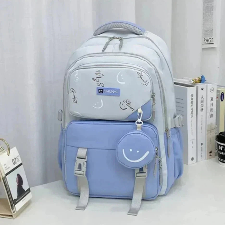 ashly| Cute large capacity laptop travel backpack-Elly Rose