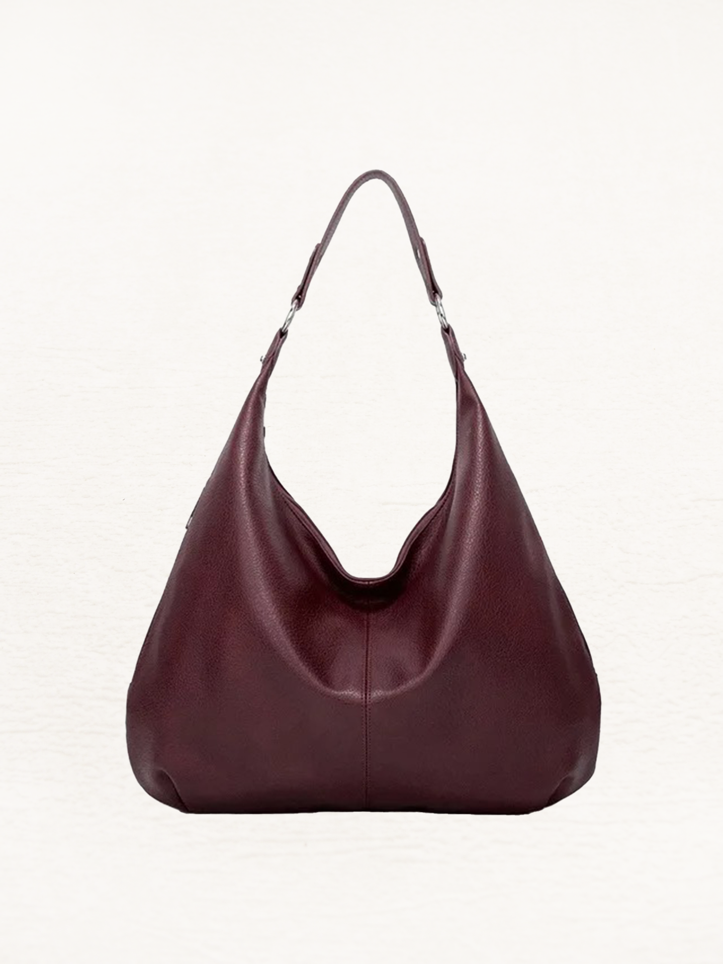 Carmen Soft Leather Shoulder Bag | Handbag | Design Shopper | Hobo Bag-Elly Rose