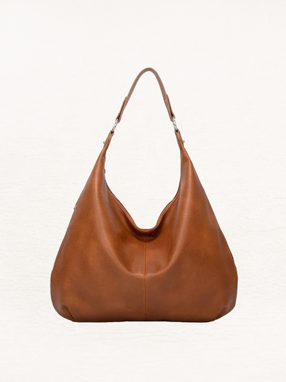 Carmen Soft Leather Shoulder Bag | Handbag | Design Shopper | Hobo Bag-Elly Rose