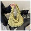 Eloisa pleated and embroidered shoulder bag-Elly Rose