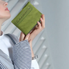 Compact wallet with double zipper closure | Practical and elegant-Elly Rose