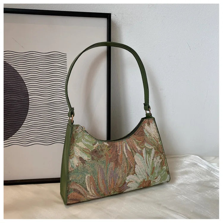 Trendy Art Underarm Bag-Elly Rose