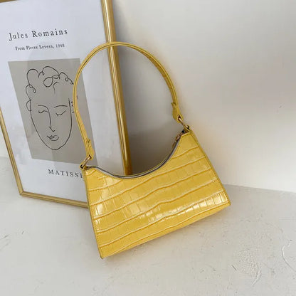 Mallie - Ladies shoulder bag in retro leather-Elly Rose