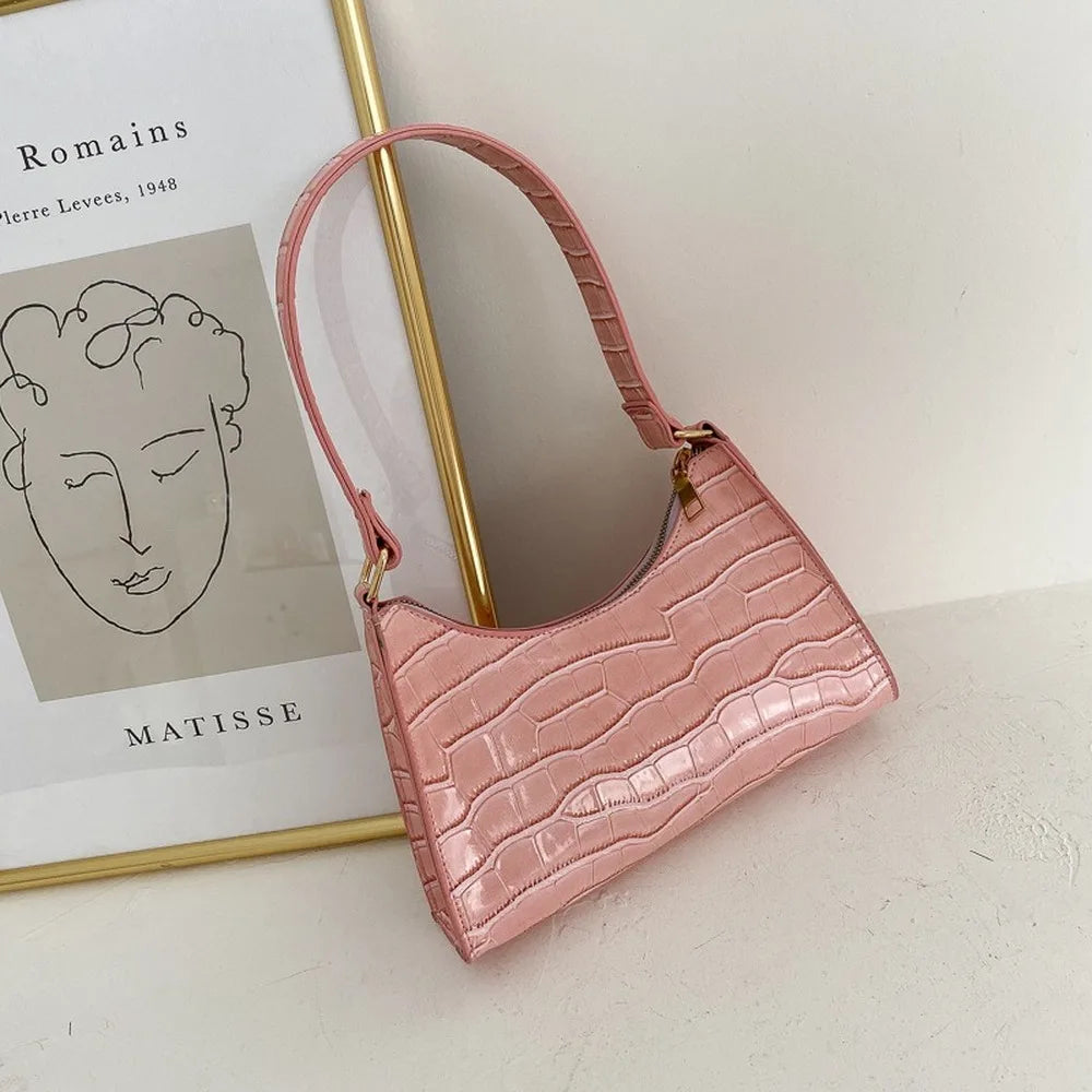 Retro handbag in vegetable leather-Elly Rose