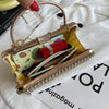 Crystal clutch bag | Evening clutch bag-Elly Rose