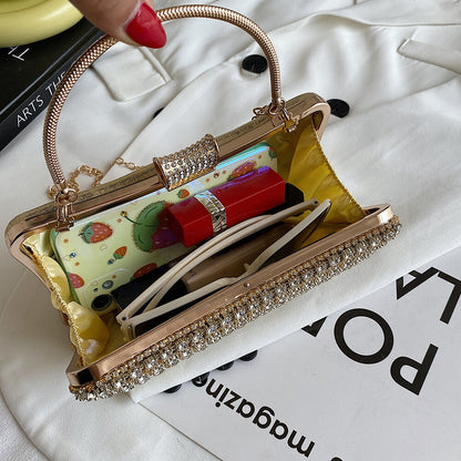 Crystal clutch bag | Evening clutch bag-Elly Rose