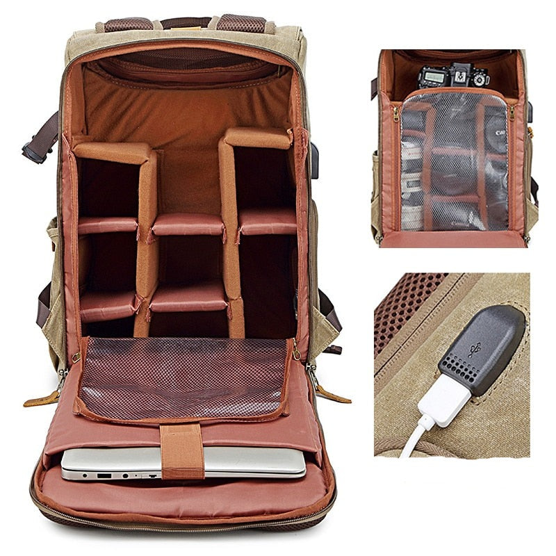 Young Bag | Canvas Backpack-Elly Rose