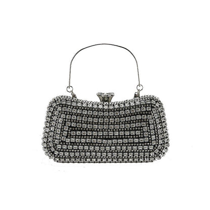 Crystal clutch bag | Evening clutch bag-Elly Rose