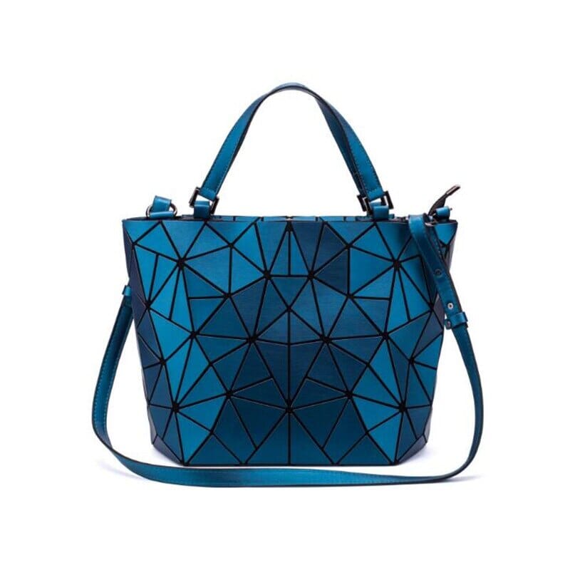 Rammi - Structured tote bag with geometric pattern-Elly Rose