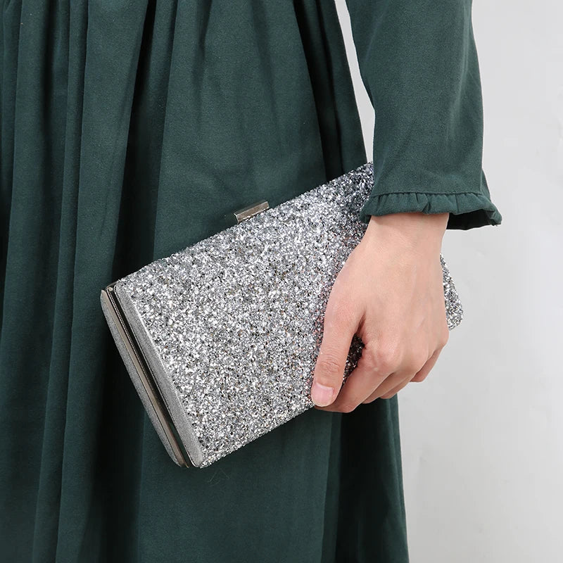 Stella Luxe diamond clutch bag-Elly Rose