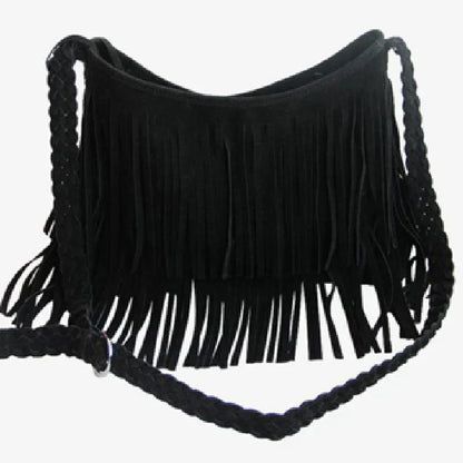 Avelon fringed shoulder bag-Elly Rose